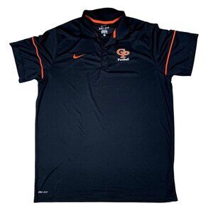 Nike Dri-Fit  Black CP Football Polo Size XL